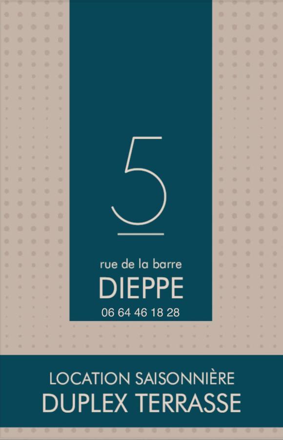 DUPLEX 52m2 hyper centre, petite TERRASSE exposée Sud - NETFLIX, CANAL Séries&AMAZON PRIME Vidéo Dieppe Extérieur photo